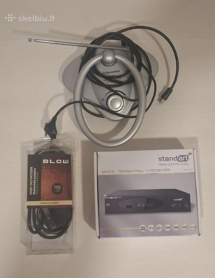 Skaitmeninis TV priedėlis+antena