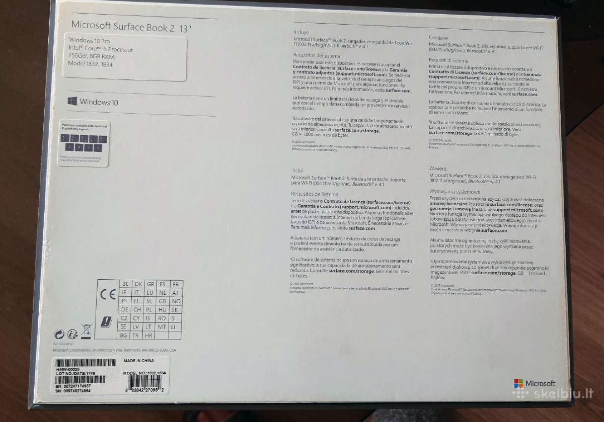 Microsoft Surface Book 2 - nuotraukos Nr. 2