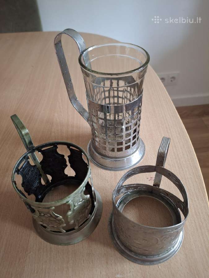 Arbatos stiklinių dėklai - nuotraukos Nr. 4