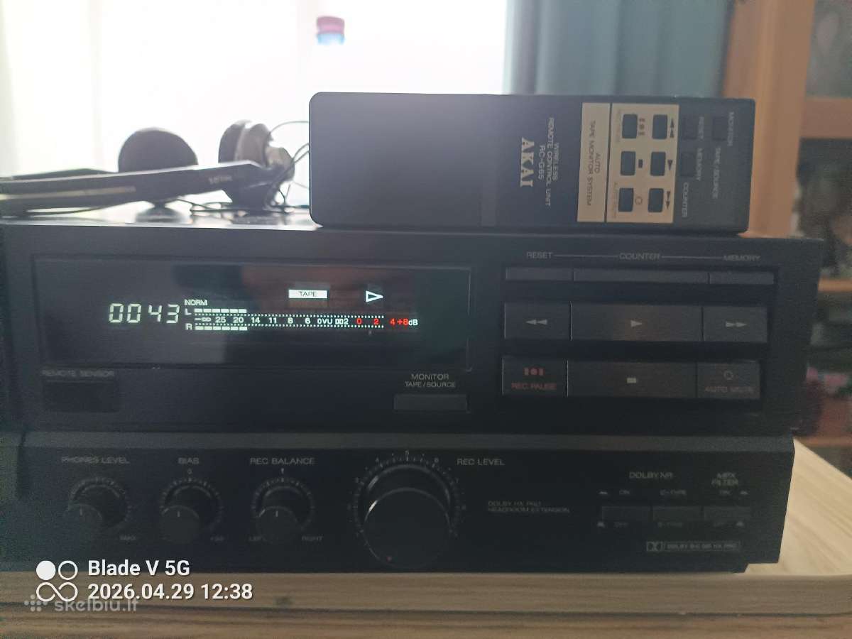 Casette deck Akai GX -65 Mkii - nuotraukos Nr. 6