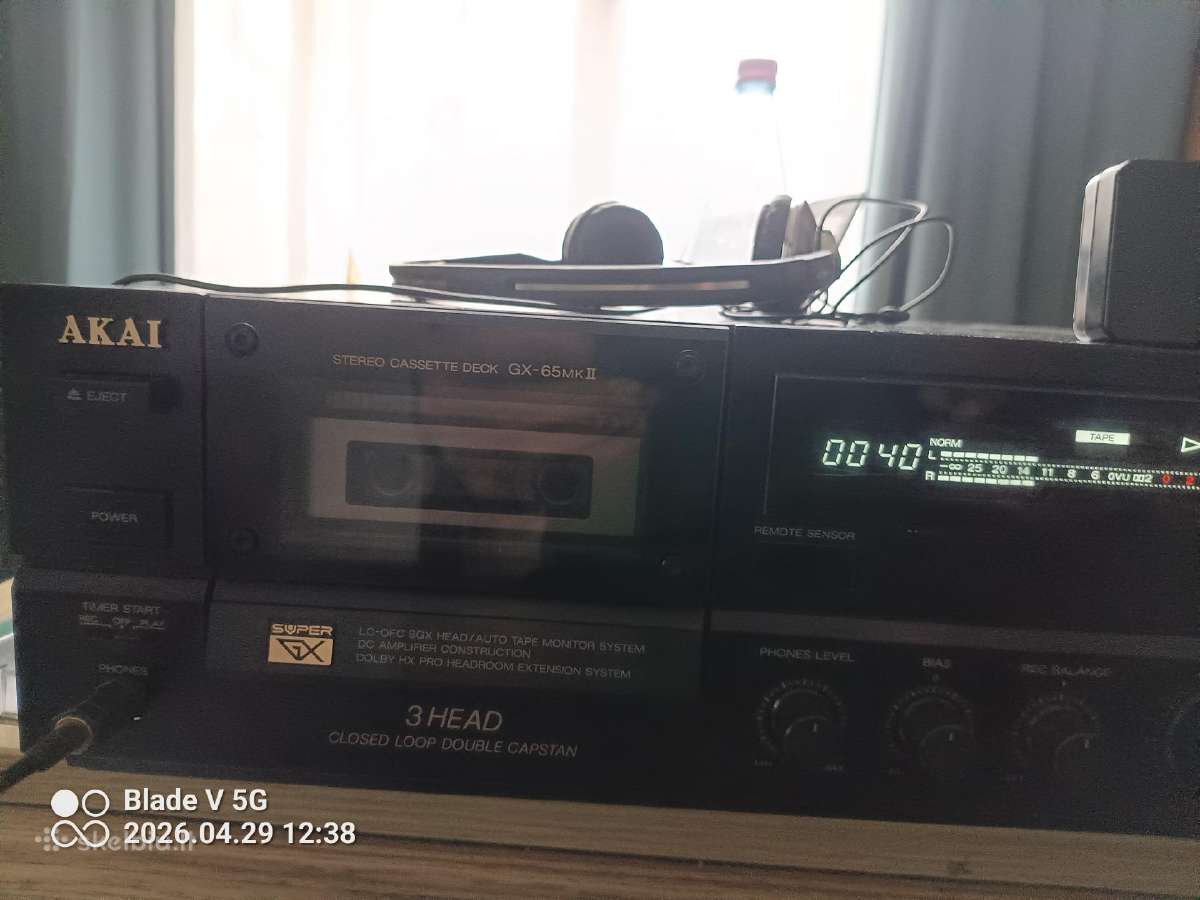 Casette deck Akai GX -65 Mkii - nuotraukos Nr. 2