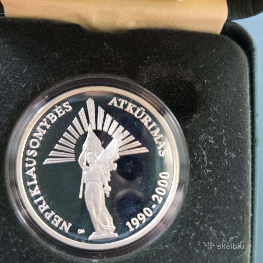 Lietuva 2000 50litų Neprikl. atkūrimo 10-metis - nuotraukos Nr. 2