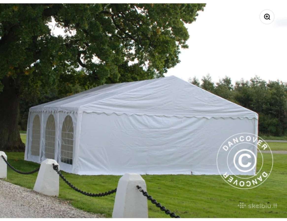 Dancover Party Tent Semi Pro Plus 7m7m, aukš-2.3m - nuotraukos Nr. 3