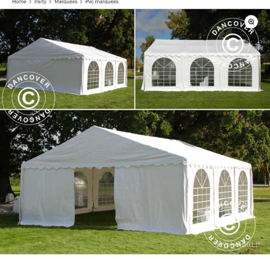 Dancover Party Tent Semi Pro Plus 7m7m, aukš-2.3m - nuotraukos Nr. 4