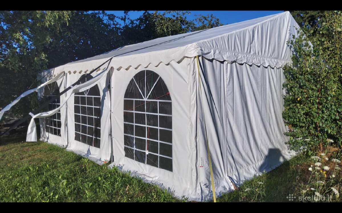 Dancover Party Tent Semi Pro Plus 7m7m, aukš-2.3m - nuotraukos Nr. 9