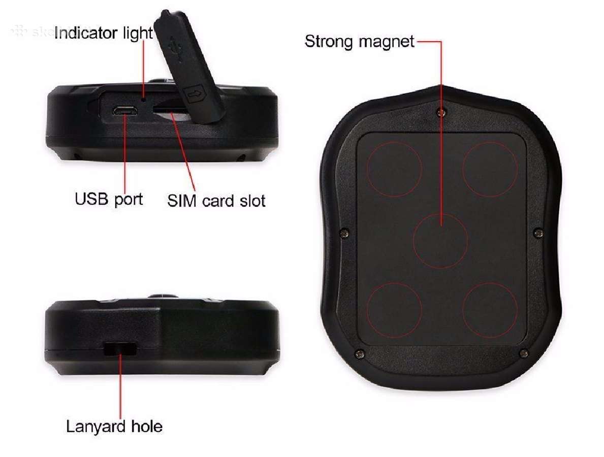 GPS sekiklis Tkstar tk905 ilgo veikimo su magnetu - nuotraukos Nr. 4