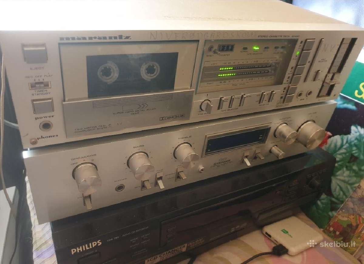Marantz sd 420 , galiu su stiprintuvu