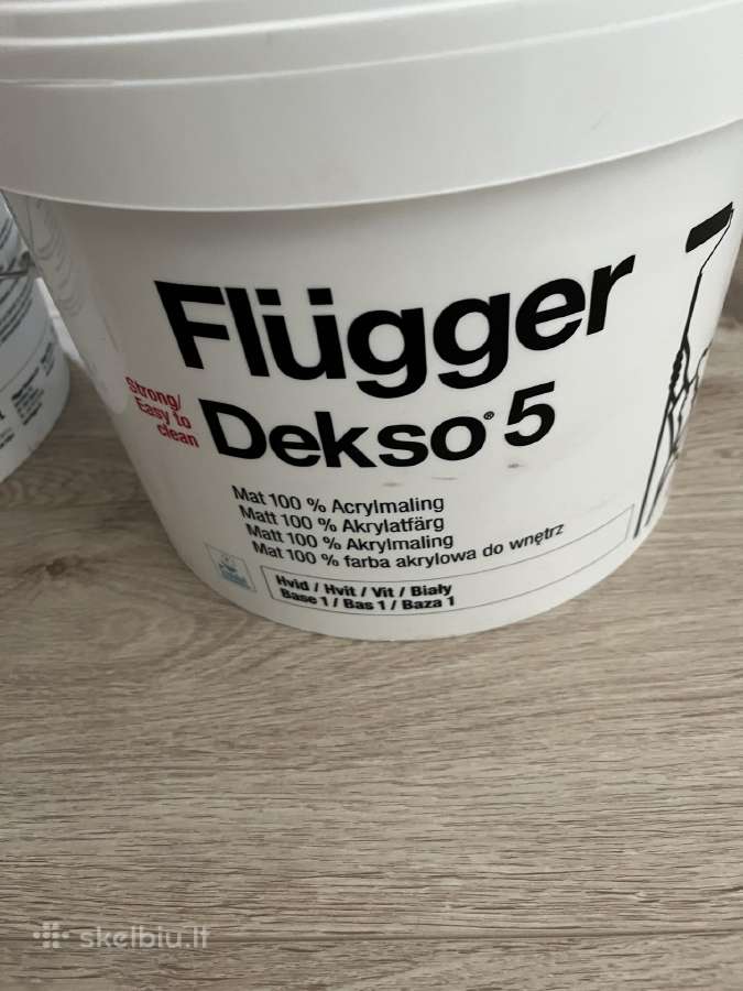 Flugger dažai 8 litrai