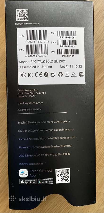 Sc10ua Sc2 Cardo Freecom Packtalk Neo Edge Pro. - nuotraukos Nr. 10
