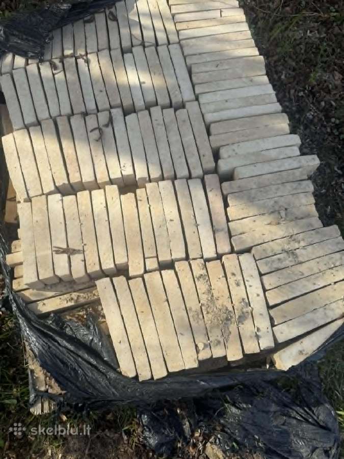 Klinkerio plytų atraižos