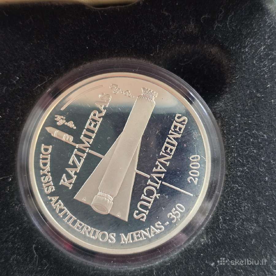 Lietuva 2000 50lt Semenavičiaus Didysis artilerijo - nuotraukos Nr. 2