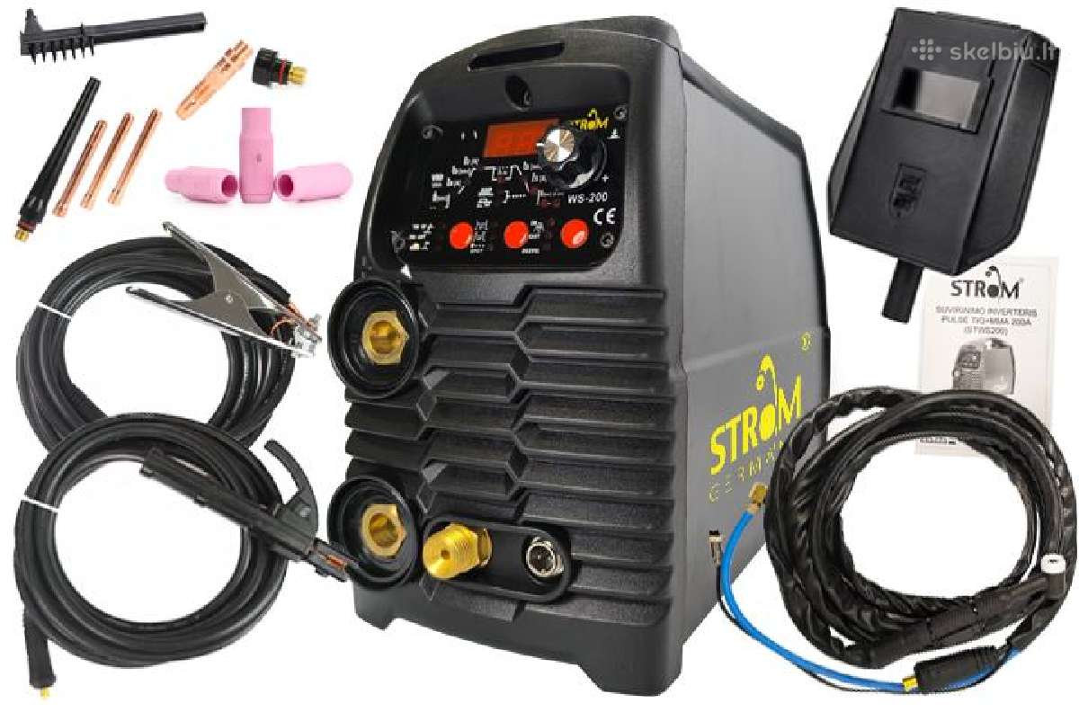 Suvirinimo aparatas Pulse Tig-mma 200a - nuotraukos Nr. 3