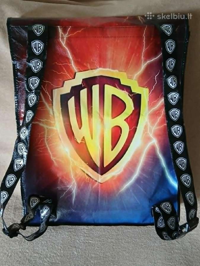 Didelis Warner Bros. krepšys kuprinė "The Flash"