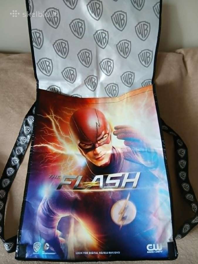 Didelis Warner Bros. krepšys kuprinė "The Flash" - nuotraukos Nr. 2