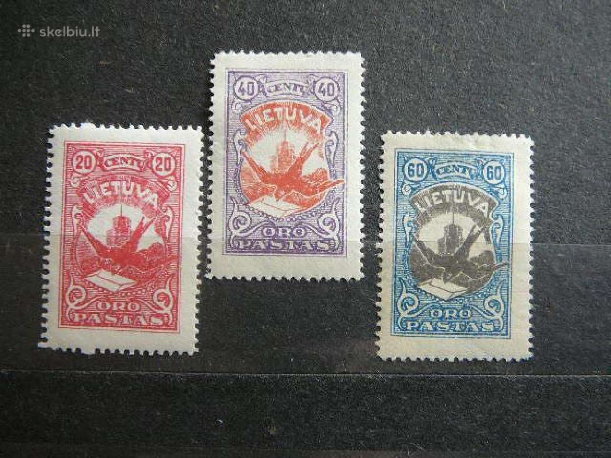 Kregzdutes Lietuva 1926 Mlh lit243/5sp