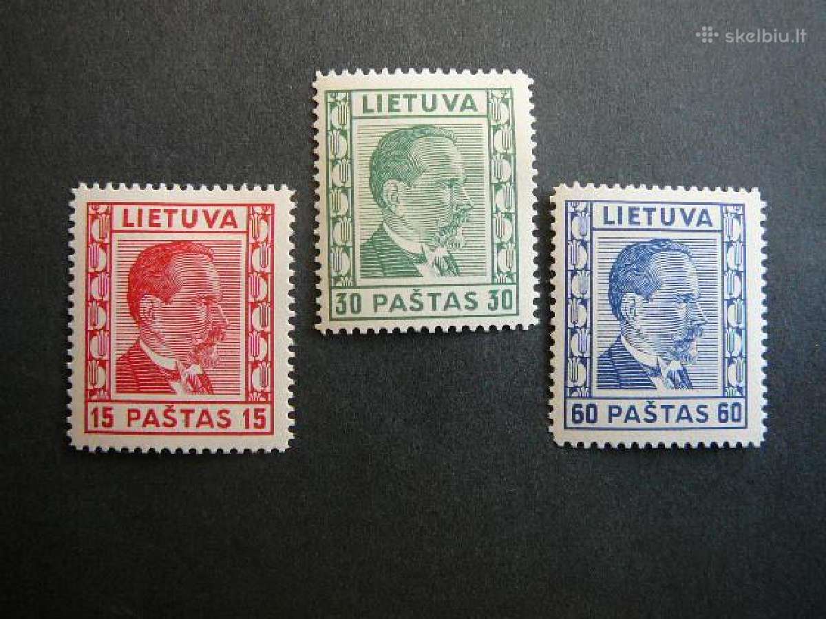 Lietuva 1936 A. Smetona Mlh lit410/2sp