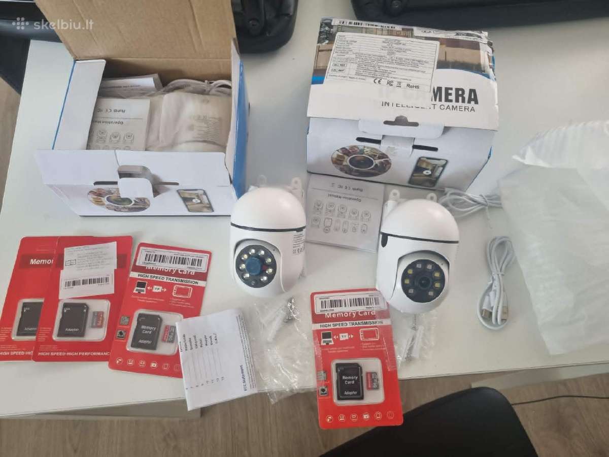 Lauko stebėjimo kameros(naujos, HD,1080p +64gb Sd)