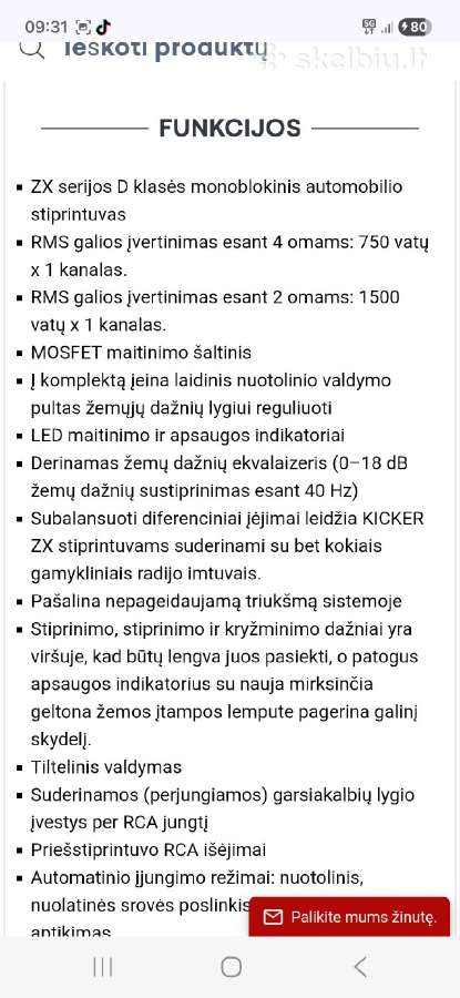 Kicker,audison,pioneer,steg - nuotraukos Nr. 12