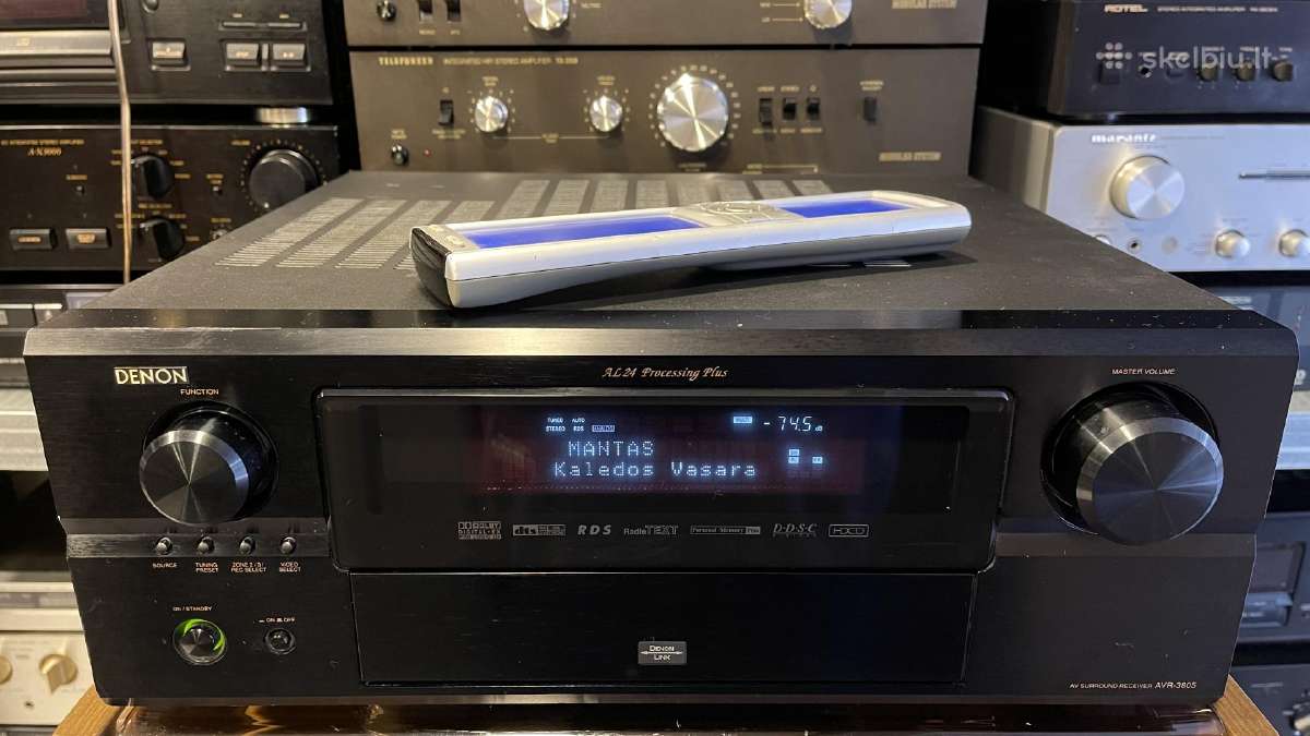 Denon avr-3805 / resiveriai