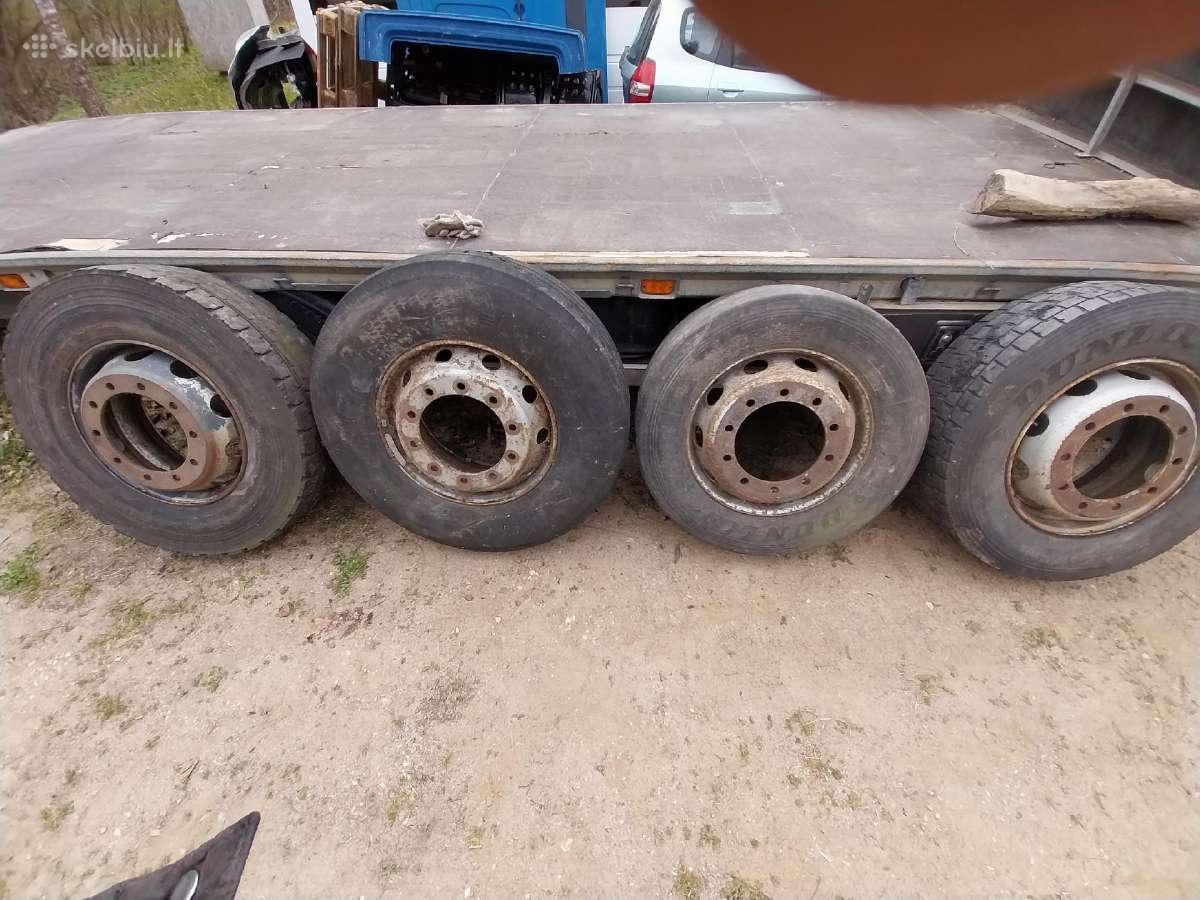 R 22,5 ratlankiai sunkvežimiui.