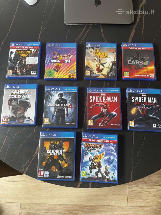 Sony Playstation Ps4 Žaidimai