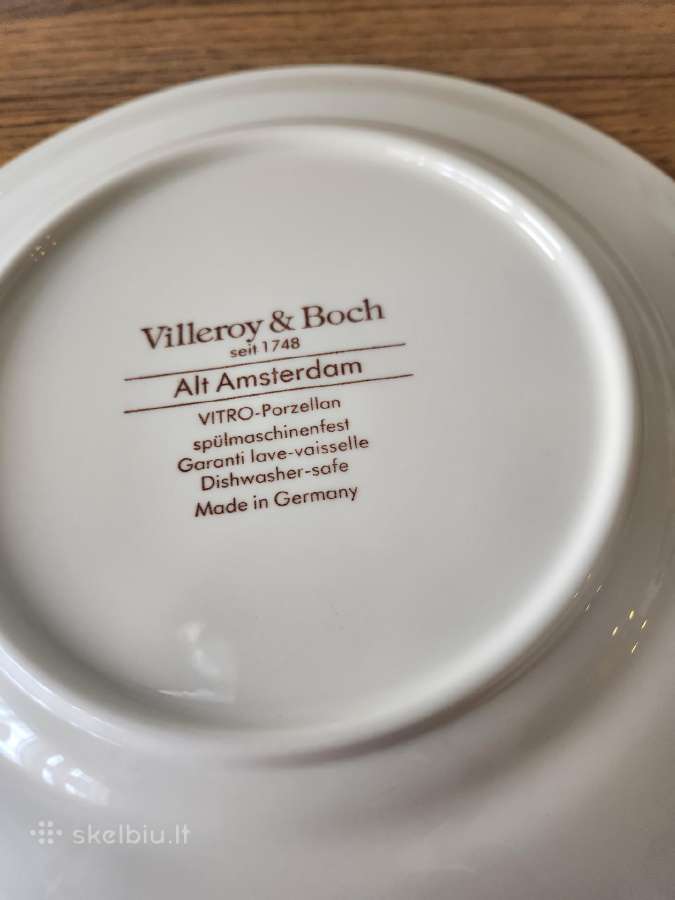 Villeroy&boch puodelis su lėkštutėmis - nuotraukos Nr. 3