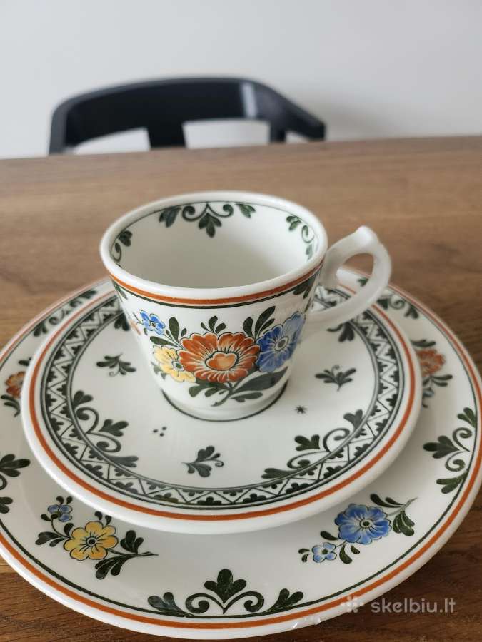 Villeroy&boch puodelis su lėkštutėmis - nuotraukos Nr. 4