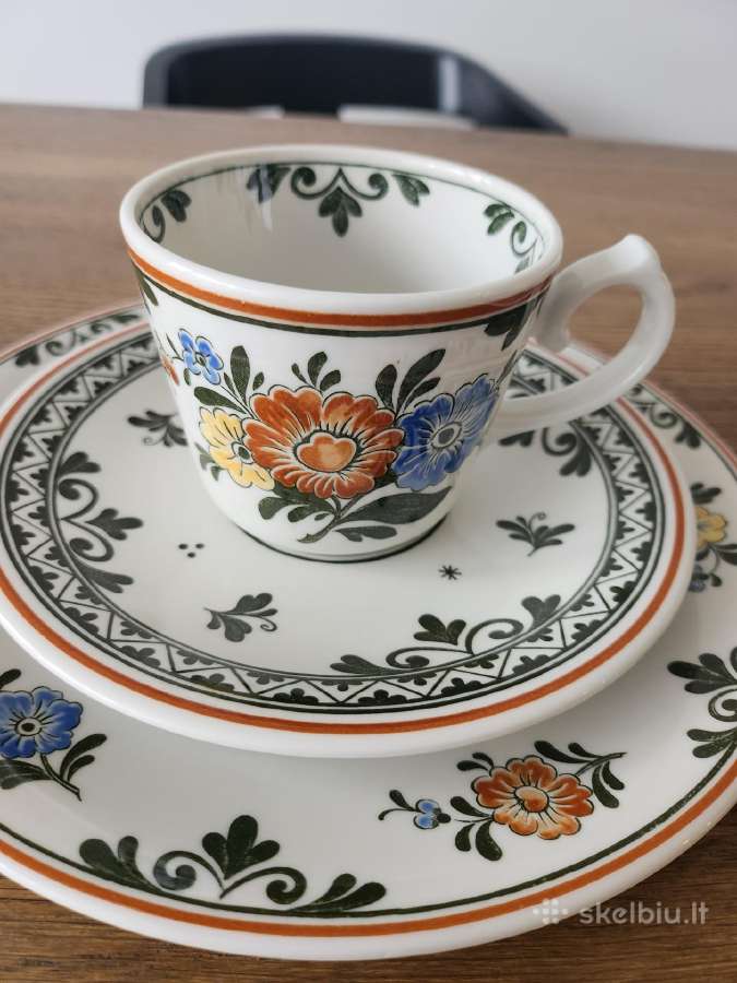 Villeroy&boch puodelis su lėkštutėmis - nuotraukos Nr. 6