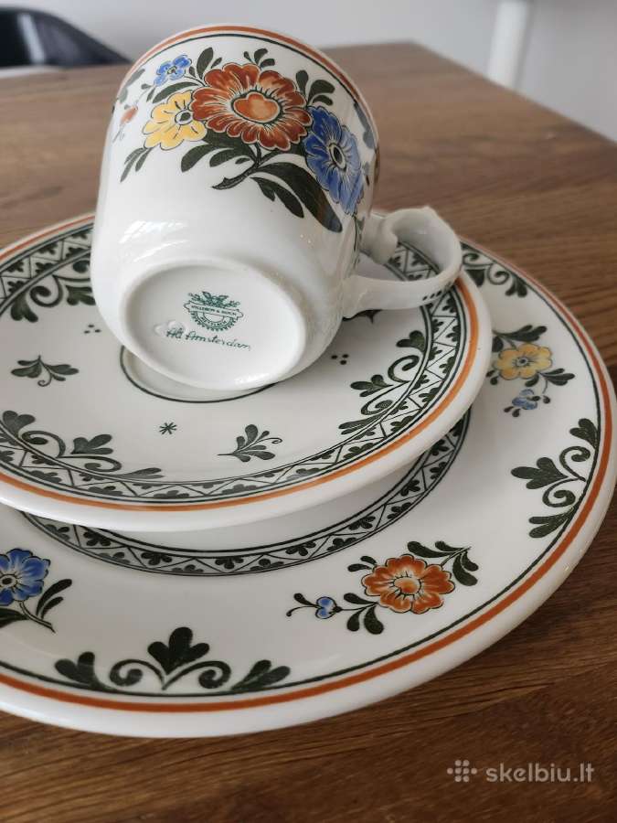 Villeroy&boch puodelis su lėkštutėmis - nuotraukos Nr. 7