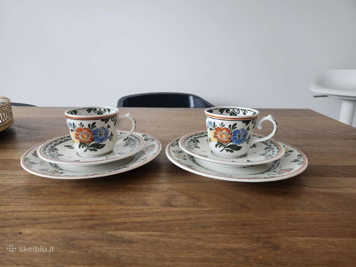 Villeroy&boch puodelis su lėkštutėmis - nuotraukos Nr. 9