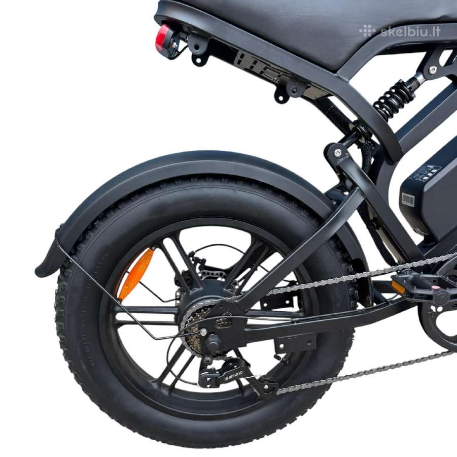Elektrinis dviratis Motiro "M8" storom padangom - nuotraukos Nr. 7