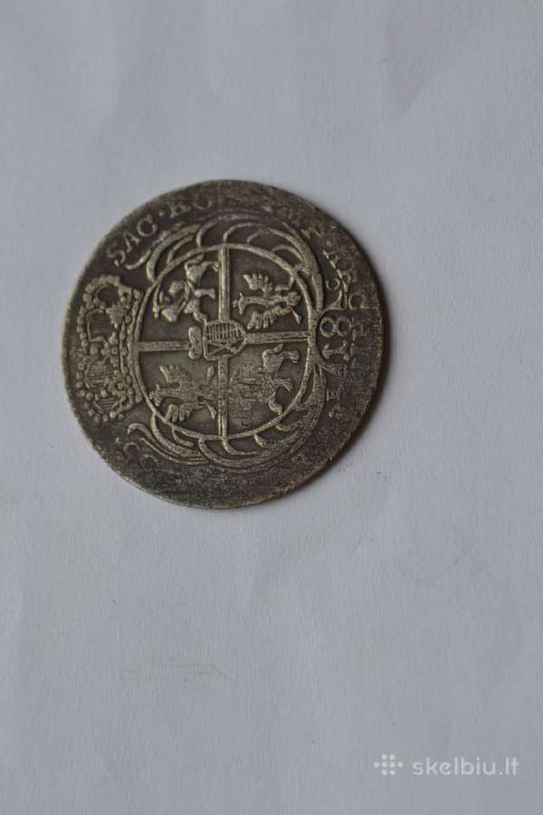 Augusto III Ortas 18 gr. 1655 m. - nuotraukos Nr. 2