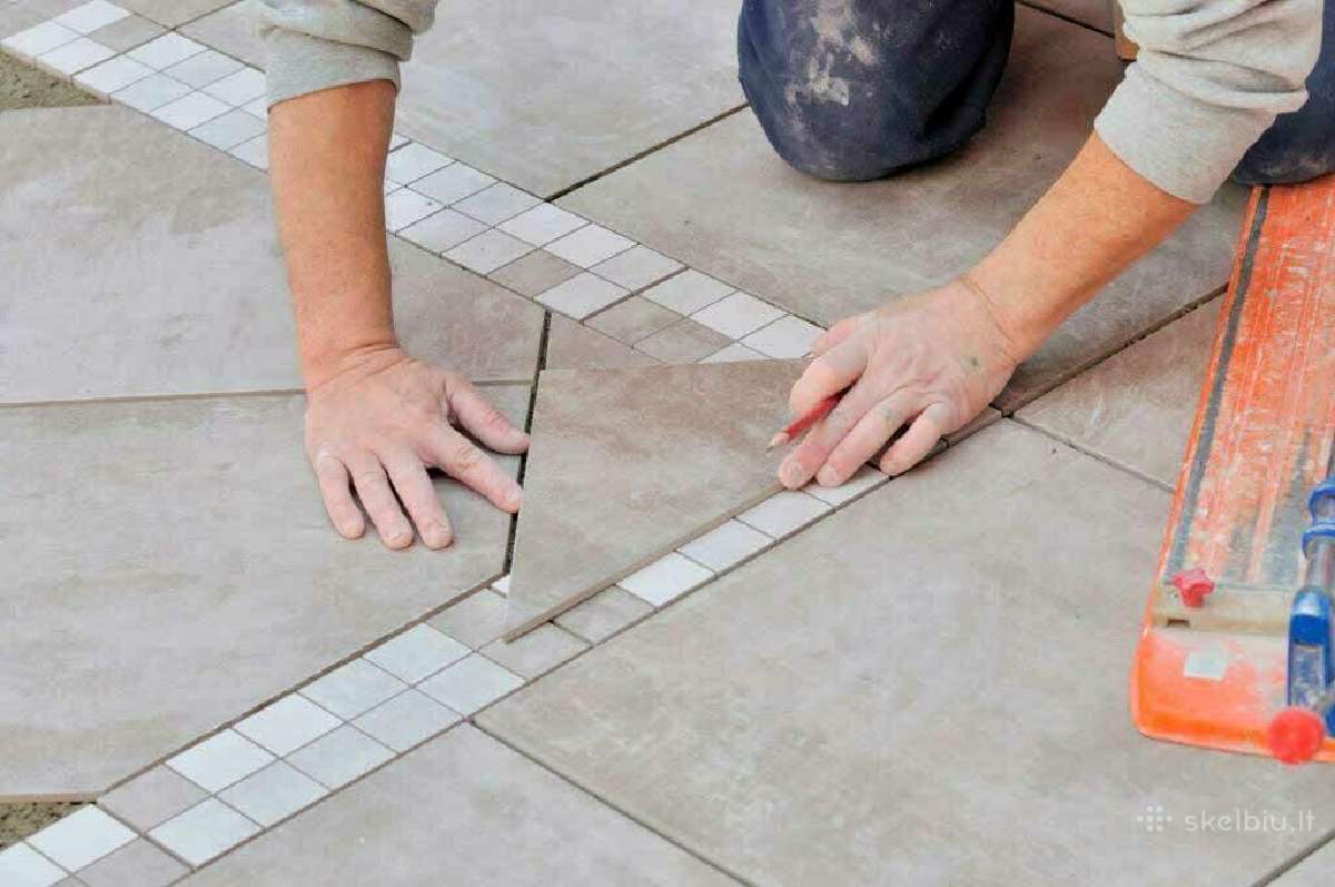 Plyteliu pjaustymas, pjovimas