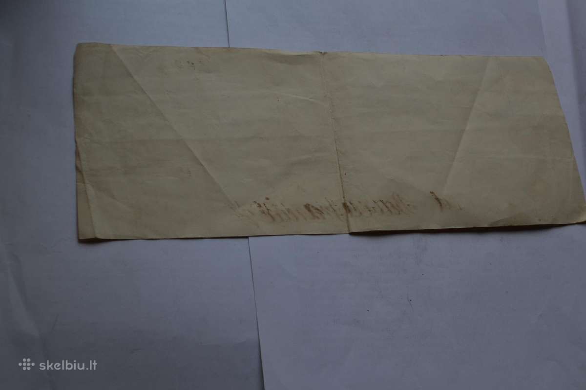 Lietuviskas vekselis 1933-1934 m. - nuotraukos Nr. 2