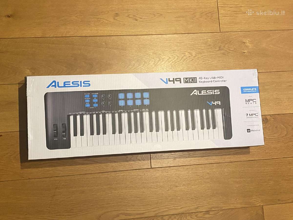 Alesis V49 Mkii 49 klavišų Midi klaviatūra