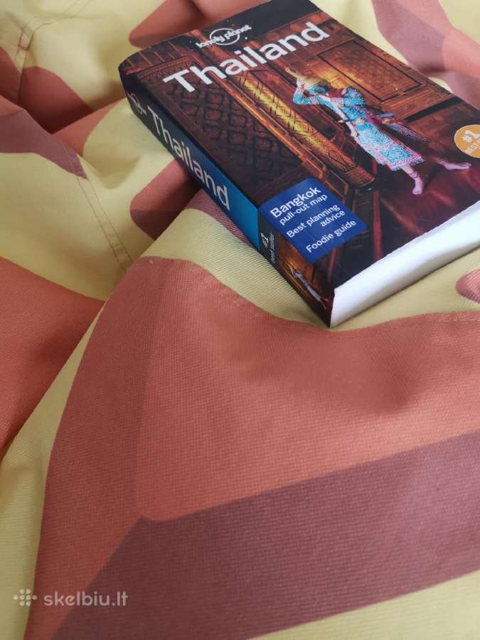 Knyga lonely planet thailand