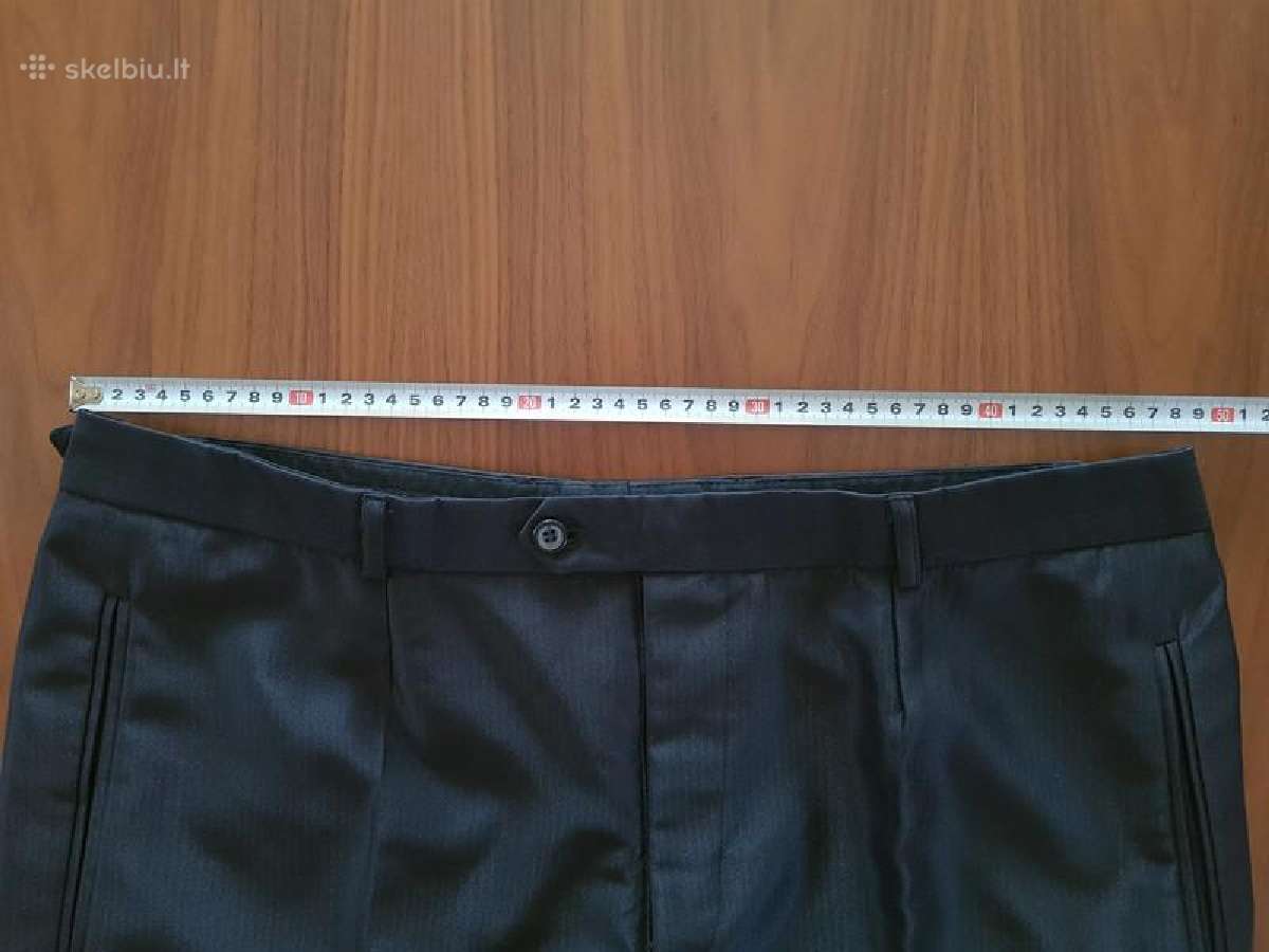 Naujas juodas Vyriškas klasikinis kostiumas - nuotraukos Nr. 15