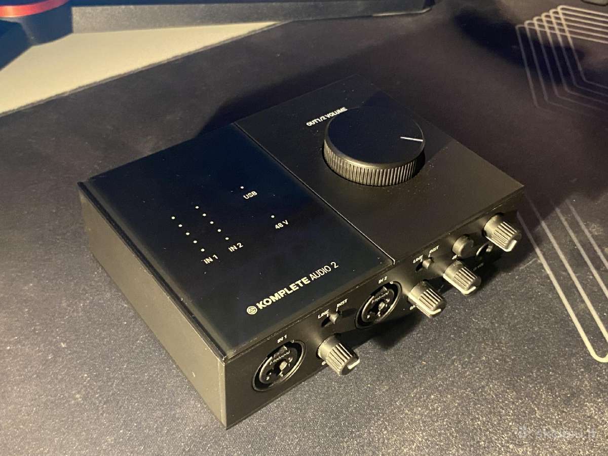 Išorinė Garso plokštė Komplete audio 2