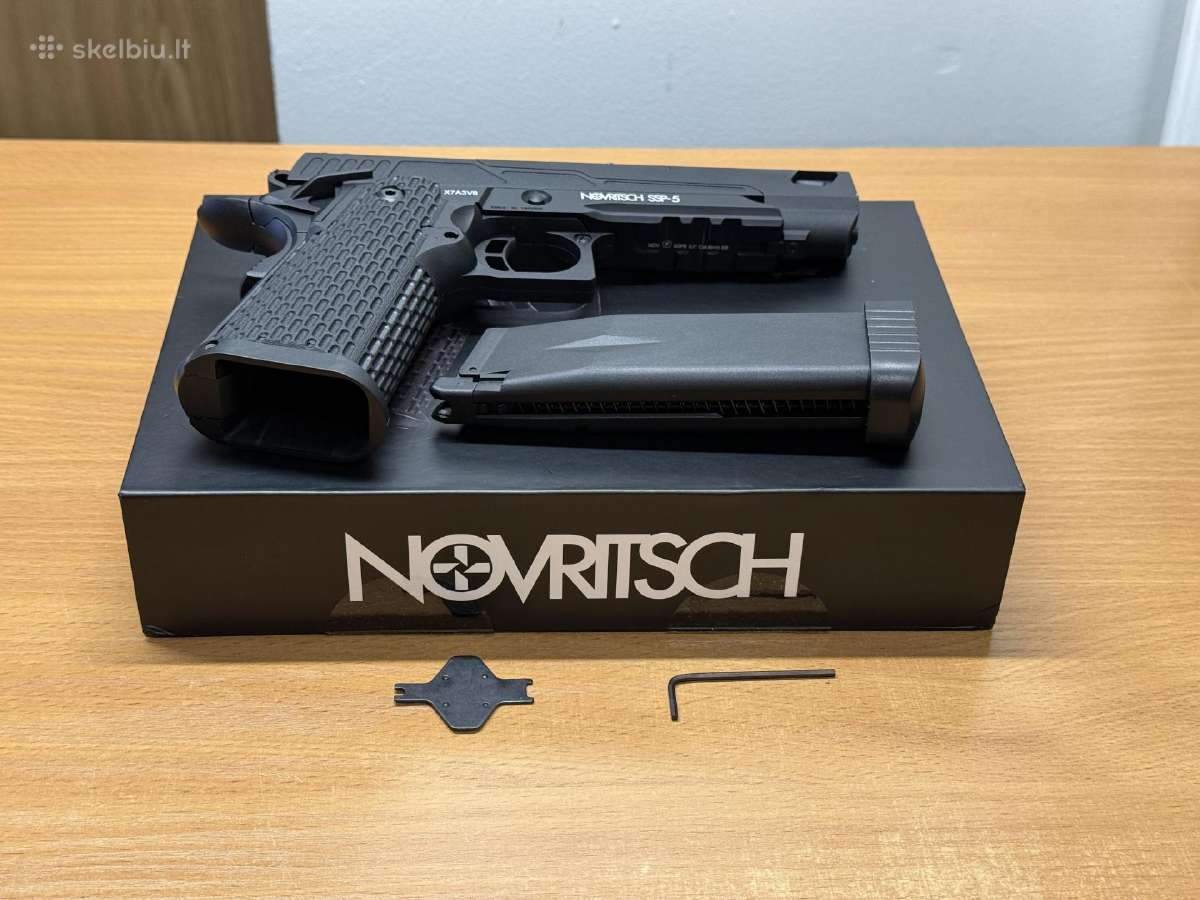 Novritsch Ssp5 5.1 Gas Blowback Airsoft Pistoletas - nuotraukos Nr. 2