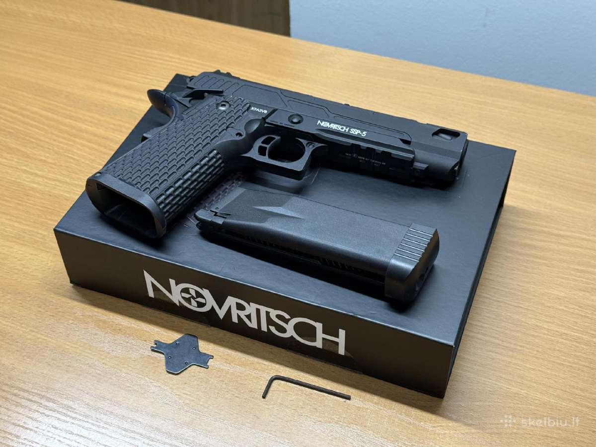 Novritsch Ssp5 5.1 Gas Blowback Airsoft Pistoletas - nuotraukos Nr. 3