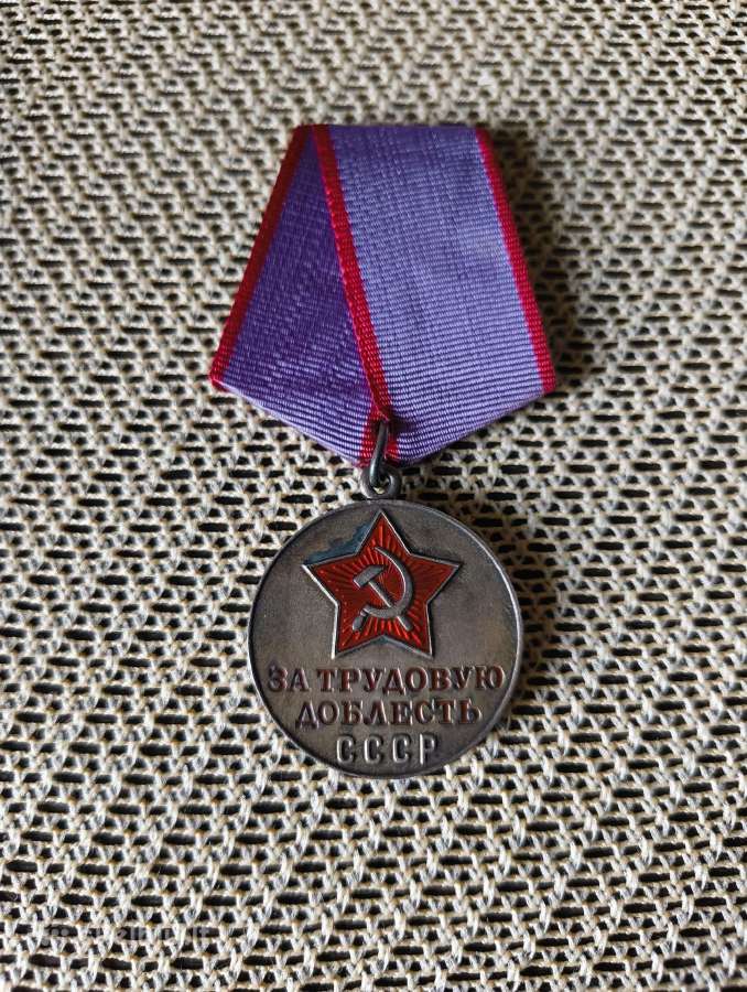 CcCCCP Medalis . Originalas. Sidabras 925. Įteikta - nuotraukos Nr. 2