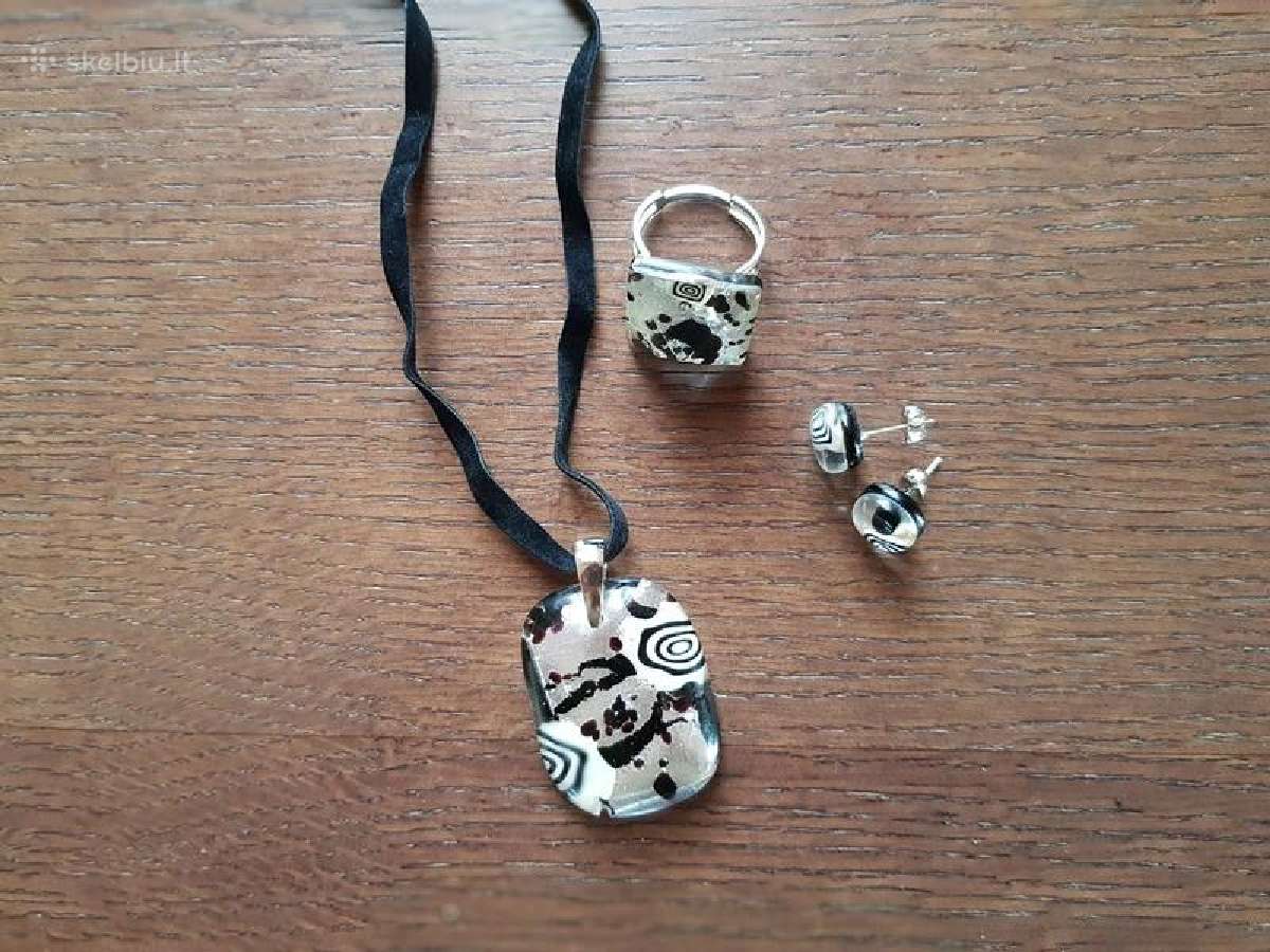 De Biasi murano stiklo tauriųjų metalų jewelry - nuotraukos Nr. 5