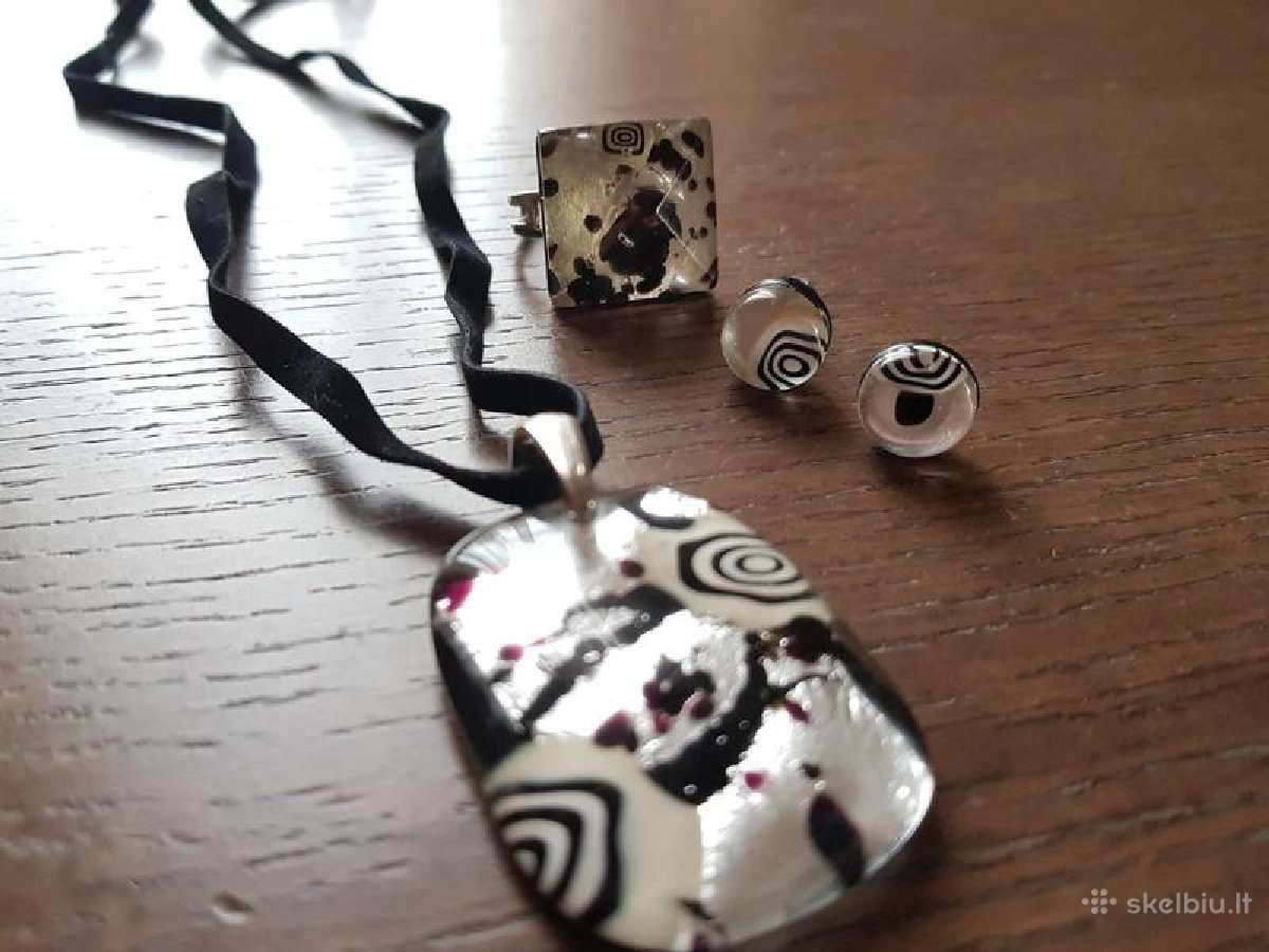 De Biasi murano stiklo tauriųjų metalų jewelry - nuotraukos Nr. 6