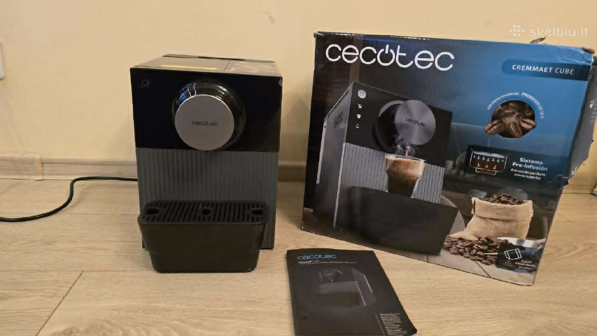 Cecotec Cremmaet Cube 1350w espreso kavos aparatas - nuotraukos Nr. 6