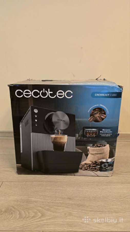 Cecotec Cremmaet Cube 1350w espreso kavos aparatas - nuotraukos Nr. 7