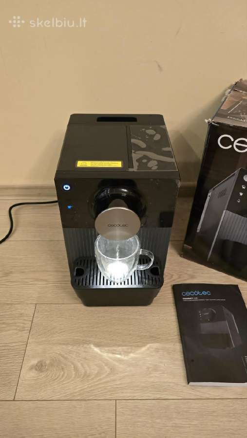 Cecotec Cremmaet Cube 1350w espreso kavos aparatas - nuotraukos Nr. 12