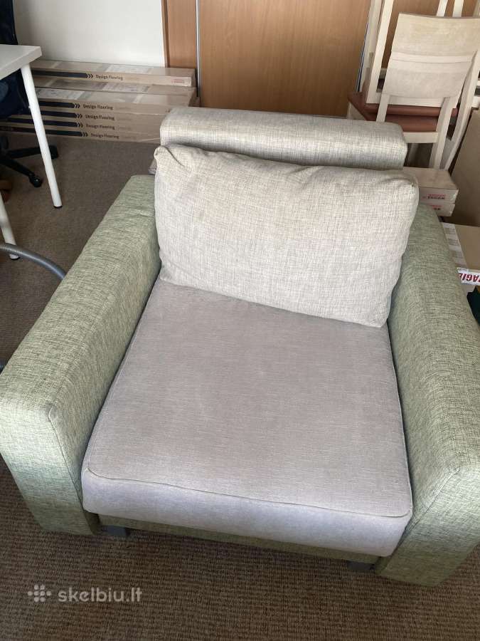 Dovanoju atiduodu sofa lova ir fotelį - nuotraukos Nr. 7