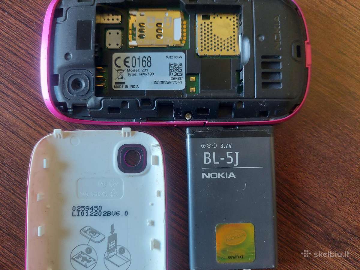 Nokia migtukinis telefonas - nuotraukos Nr. 3