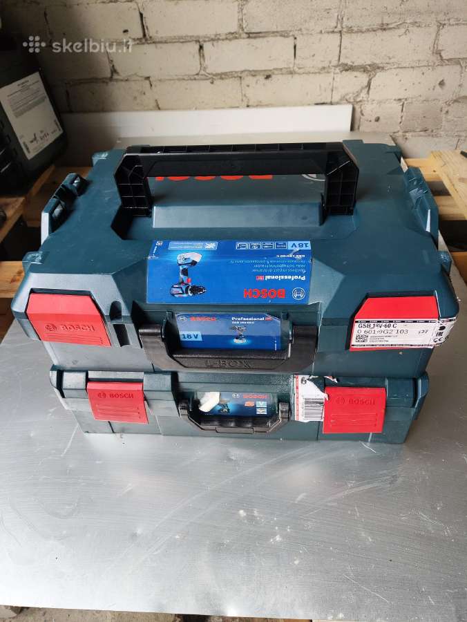 Bosch irankiu dezes L-box tuscios dezes