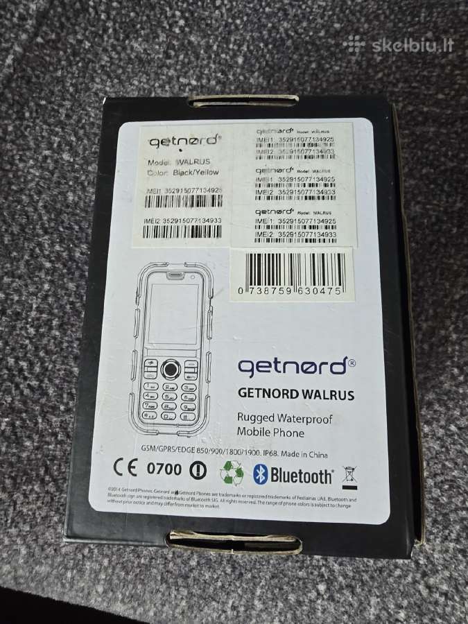 Getnord Walrus telefonas - nuotraukos Nr. 8